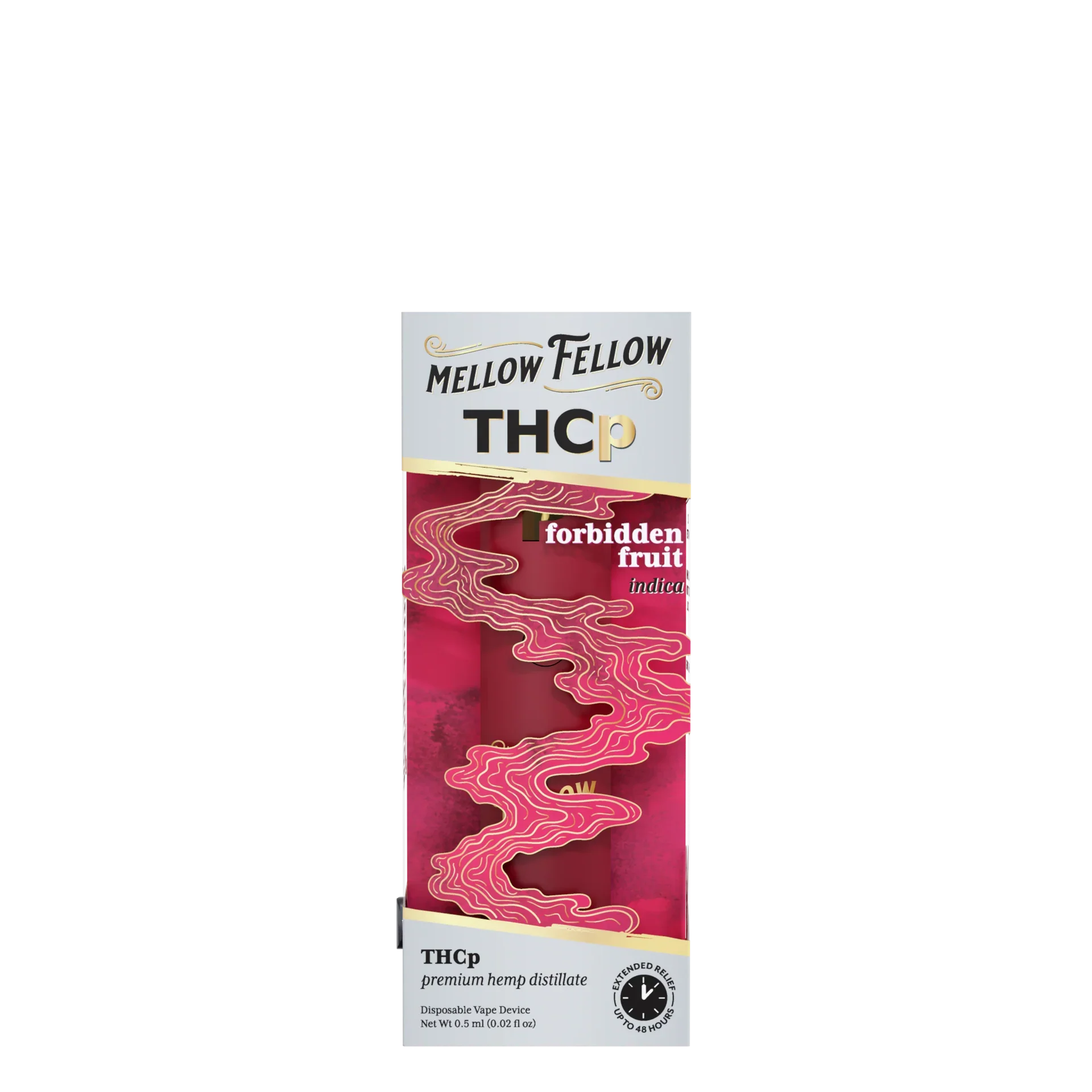 Mellow Fellow THCp 0.5g Disposable Vape - Forbidden Fruit (Indica) Best Sales Price - Vape Pens