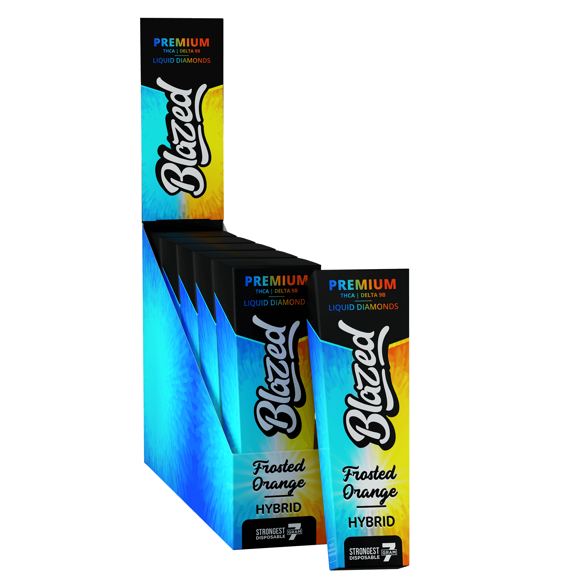 Blazed 7 Gram THCA + Delta 9B Disposable Vape Best Sales Price - Vape Pens