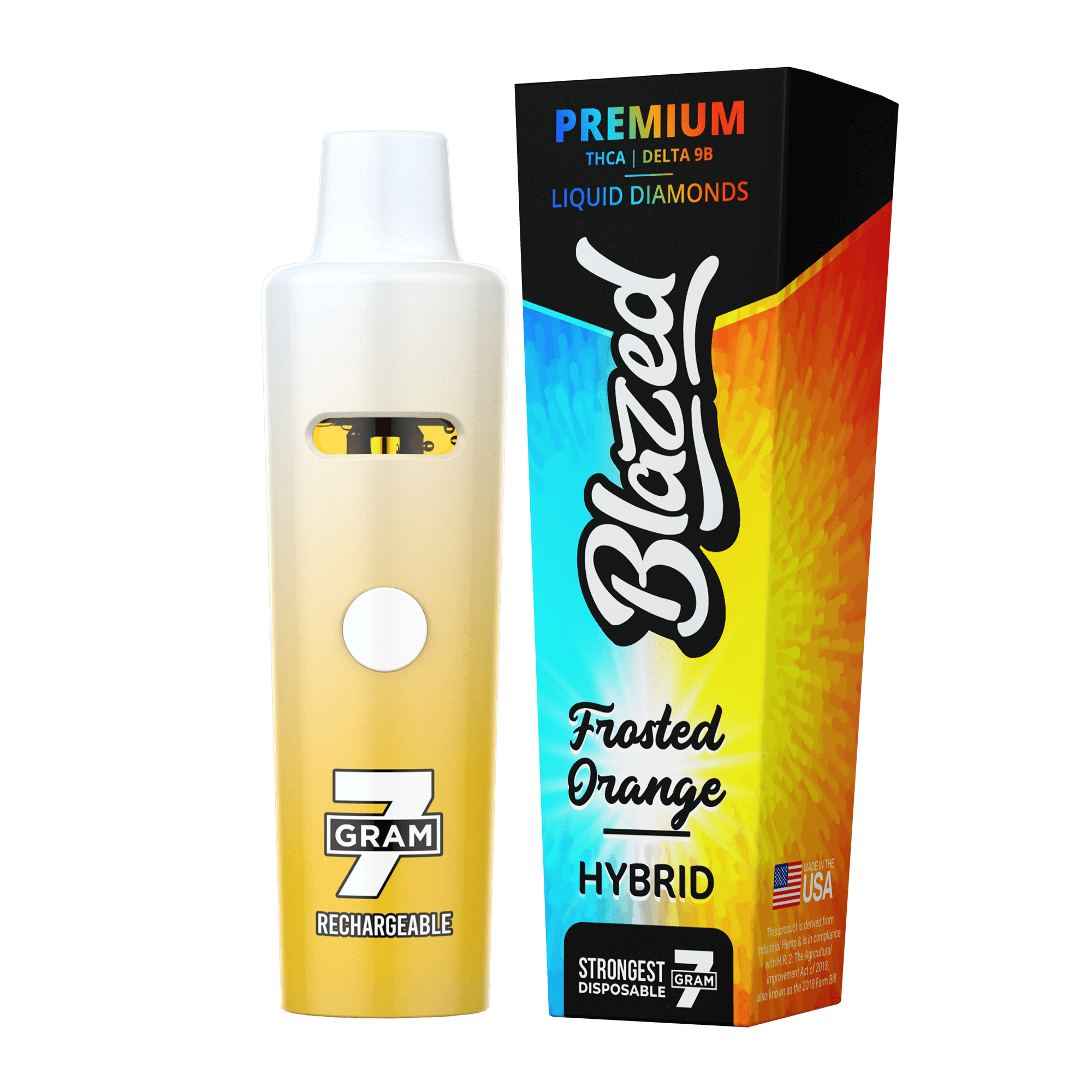 Blazed 7 Gram THCA + Delta 9B Disposable Vape Best Sales Price - Vape Pens