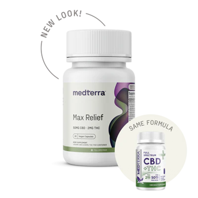 Full Spectrum CBD + Delta 9 THC Capsules – Medterra
