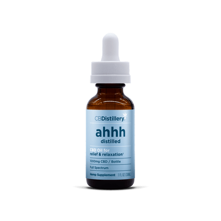 Full Spectrum CBD Oil Tincture – 1000mg – CBDistillery Best Sales Price - Tincture Oil