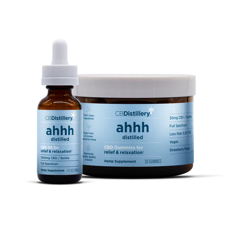 CBDistillery Full Spectrum Favorites – 30mg Full Spectrum CBD Gummies & 1000mg Full Spectrum CBD Oil Tincture