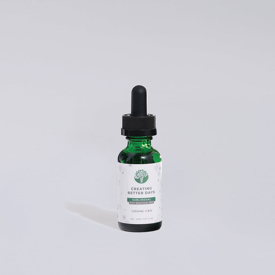 Full Spectrum CBD Sublingual Avocado Tincture Oil  1250 MG