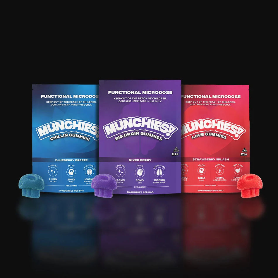 Delta Munchies Functional Microdose Gummies Bundle