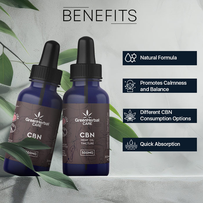 Green Herbal Care GHC CBN Oil Best Sales Price - Tincture Oil