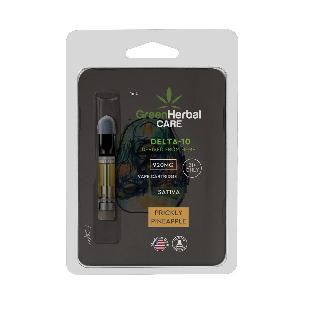 Green Herbal Care GHC Delta-10 THC Vape Cartridge Best Sales Price - Vape Cartridges