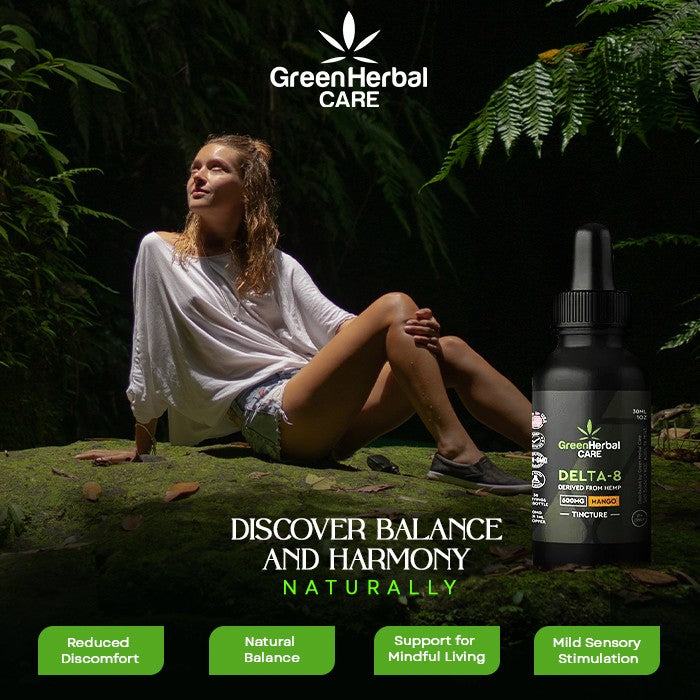 Green Herbal Care GHC Delta-8 THC Oil Best Sales Price - Tincture Oil