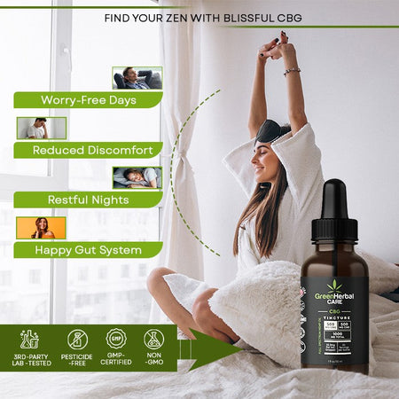 Green Herbal Care GHC Full Spectrum CBG/CBD Oil Best Sales Price - Tincture Oil