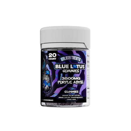 Galaxy Treats Purple Abyss 3800mg Blue Lotus Gummies Best Sales Price - Gummies