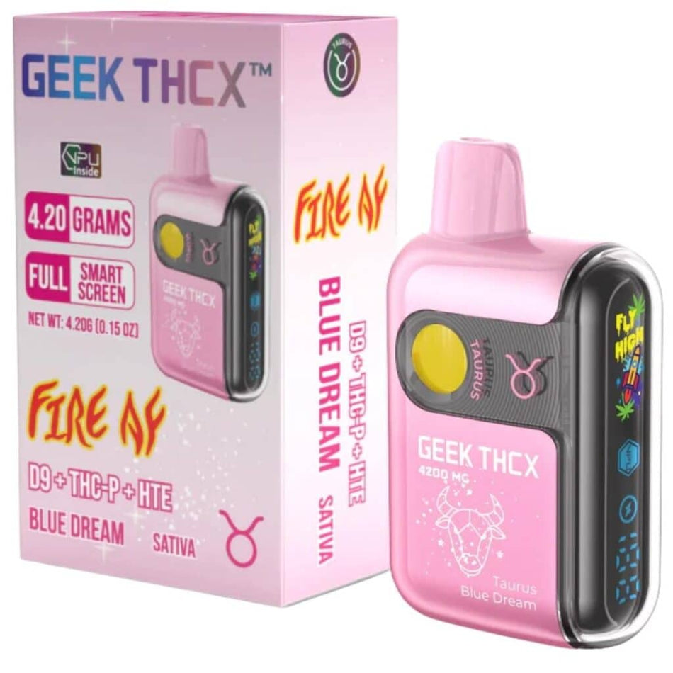 Geek THCX Pulse Pro Fire AF Delta-9 Disposable 4.2g