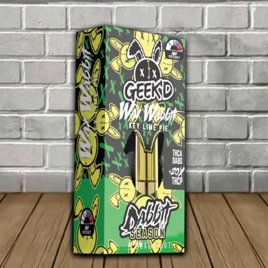 Geek’d Extracts Dabbit Season THCa 20x Cartridge 0.5g Best Sales Price - Vape Cartridges
