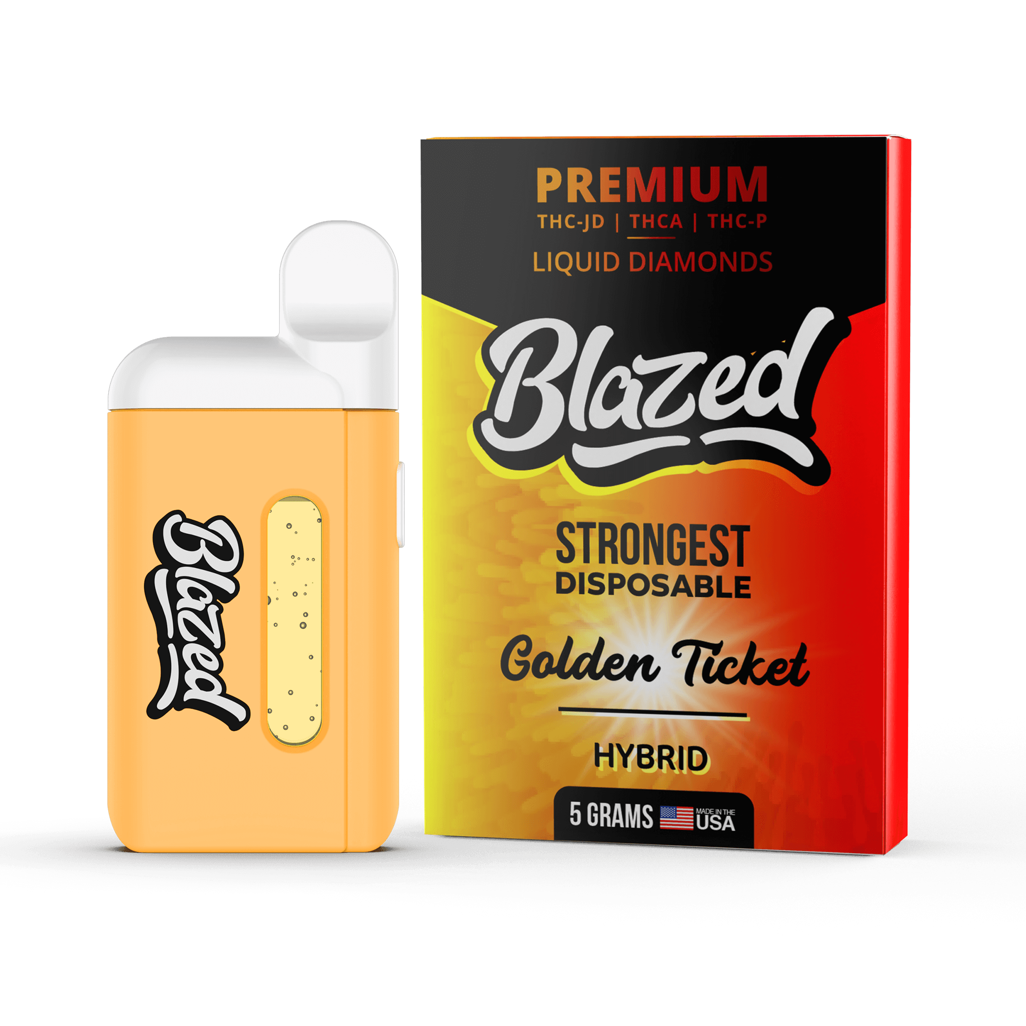 THCA + Delta 9P 5 Gram Disposable – Blazed Best Sales Price - Vape Pens