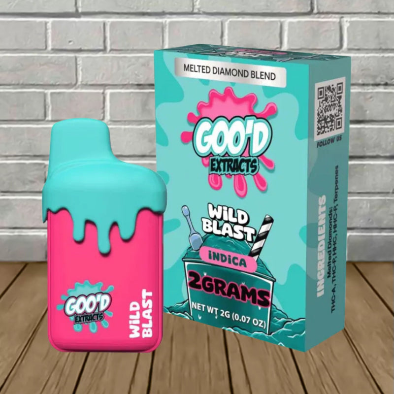 Goo’d THCa Melted Diamonds Disposable 2g