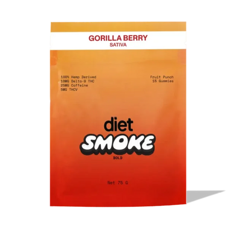 Diet Smoke Gorilla Berry Punch Gummies Best Sales Price - Gummies