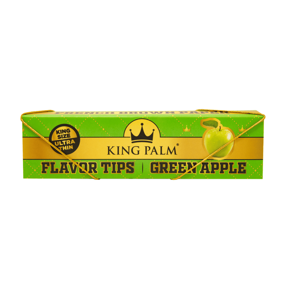 Flavor Booklets w/ Flavor Tips - King Size - Green Apple