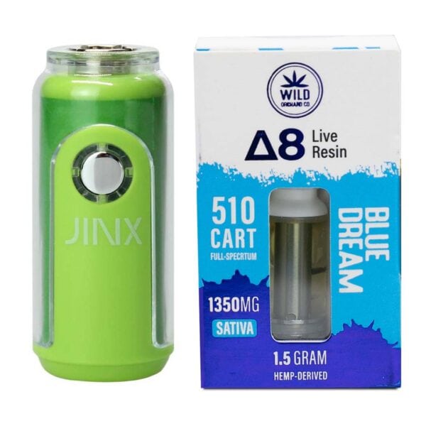 Wild Orchard JINX FatBoy 510 Battery + D8 Live Resin 1.5G 510 Cart Best Sales Price - Vape Cartridges