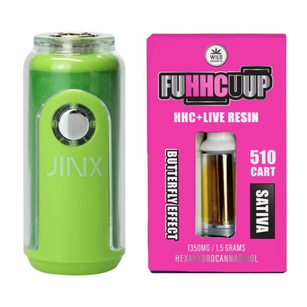 Wild Orchard JINX FatBoy 510 Battery + FUHHCUUP 510 Cart 1.5 Gram Best Sales Price - Vape Cartridges