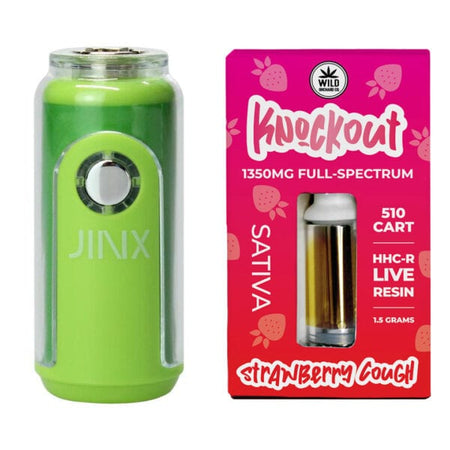 Wild Orchard JINX FatBoy 510 Battery + Knockout 510 Cart 1.5 Gram Best Sales Price - Vape Cartridges
