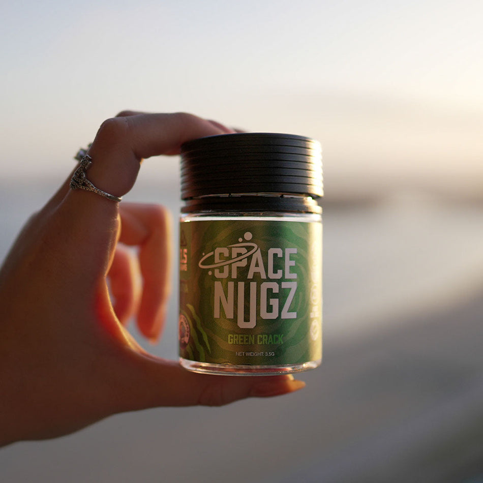 Galaxy Treats Space Nugz THCA Flower - Green Crack