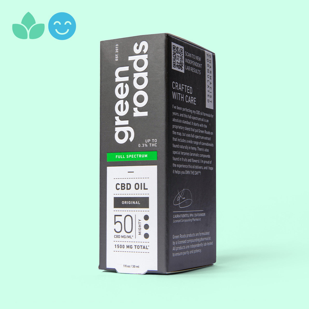 Green Roads Full Spectrum CBD Oil - (30ml) 1500mg Best Sales Price - Tincture Oil