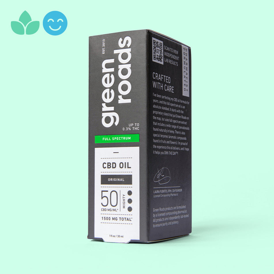 Green Roads Full Spectrum CBD Oil - (30ml) 1500mg Best Sales Price - Tincture Oil