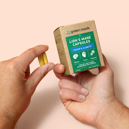 Green Roads Lion's Mane Focus & Clarity Mushroom Capsules Best Sales Price - Edibles