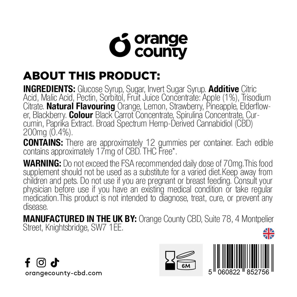 CBD Gummy Bottles Grab Bag (200mg)