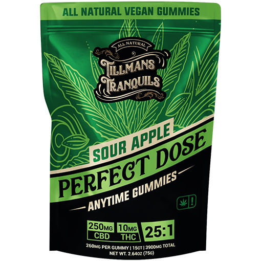 Tillmans Tranquils Sour Apple 260mg Gummies – 25:1 Best Sales Price - Gummies