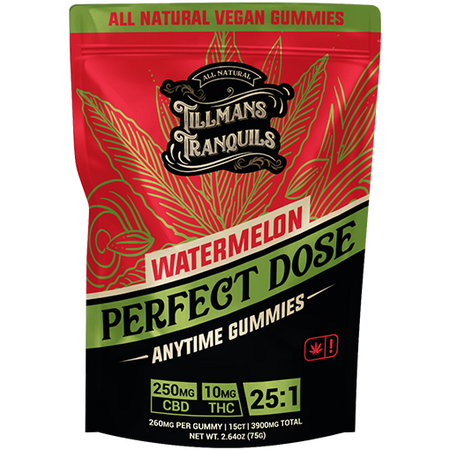 Tillmans Tranquils Watermelon 260mg Gummies – 25:1 Best Sales Price - Gummies