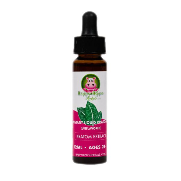 Happy Hippo Liquid Kratom Extract 12mL Best Sales Price - Kratom