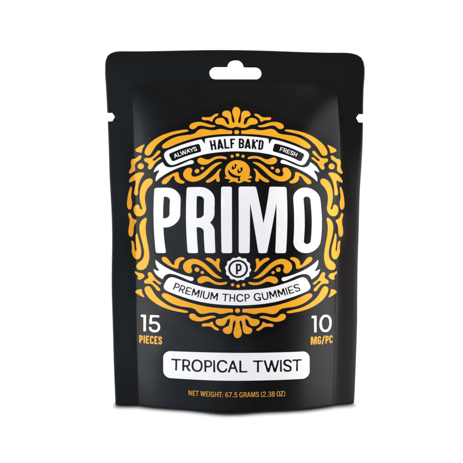 Half Bak'd Tropical Twist Gummies - 15CT