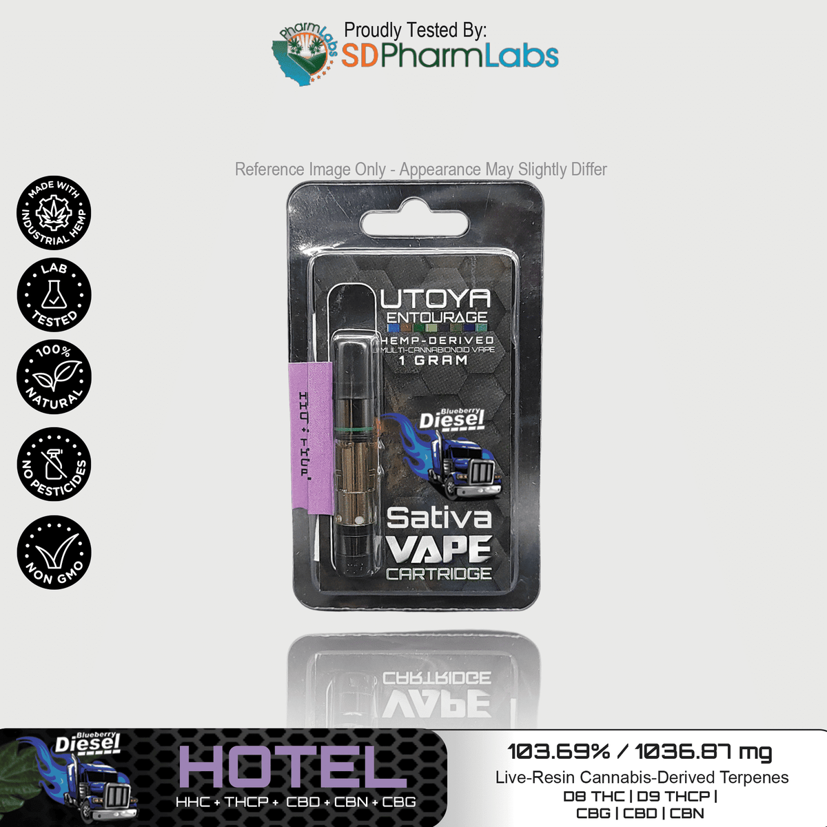 Utoya | Live Resin Delta 8 THC Vape Cartridge - 1g Best Sales Price - Vape Cartridges
