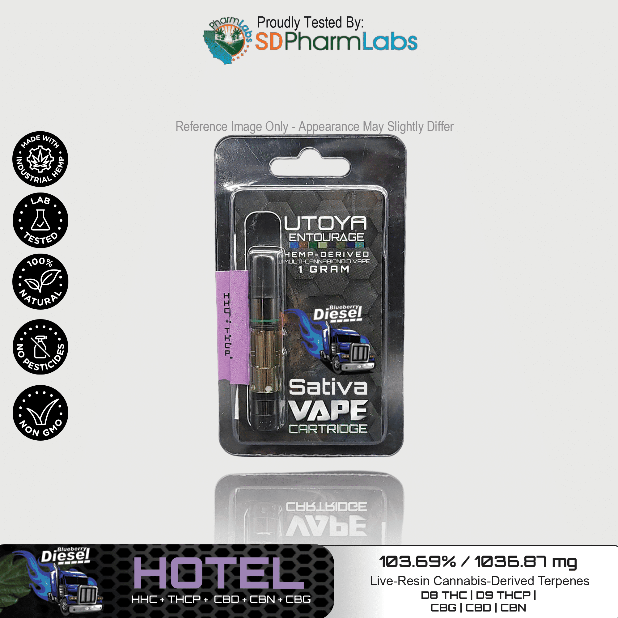Utoya | Live Resin Delta 8 THC Vape Cartridge - 1g Best Sales Price - Vape Cartridges