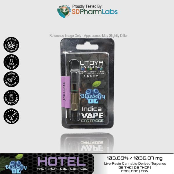 Utoya | Live Resin Delta 8 THC Vape Cartridge - 1g Best Sales Price - Vape Cartridges