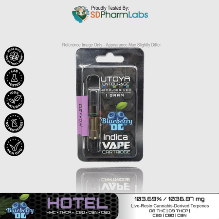 Utoya | Live Resin Delta 8 THC Vape Cartridge - 1g Best Sales Price - Vape Cartridges
