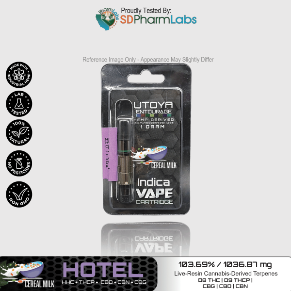 Utoya | Live Resin Delta 8 THC Vape Cartridge - 1g Best Sales Price - Vape Cartridges