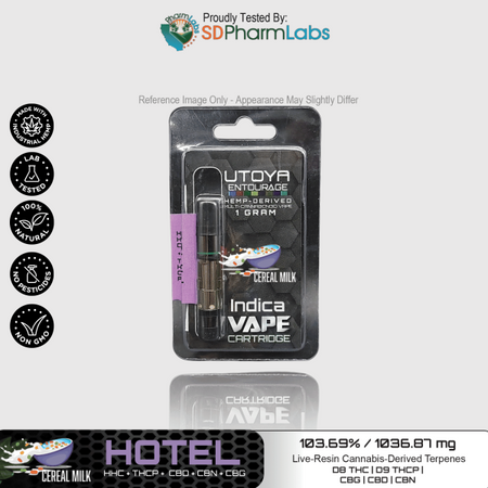 Utoya | Live Resin Delta 8 THC Vape Cartridge - 1g Best Sales Price - Vape Cartridges