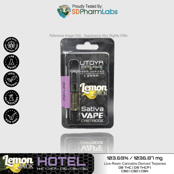 Utoya | Live Resin Delta 8 THC Vape Cartridge - 1g Best Sales Price - Vape Cartridges