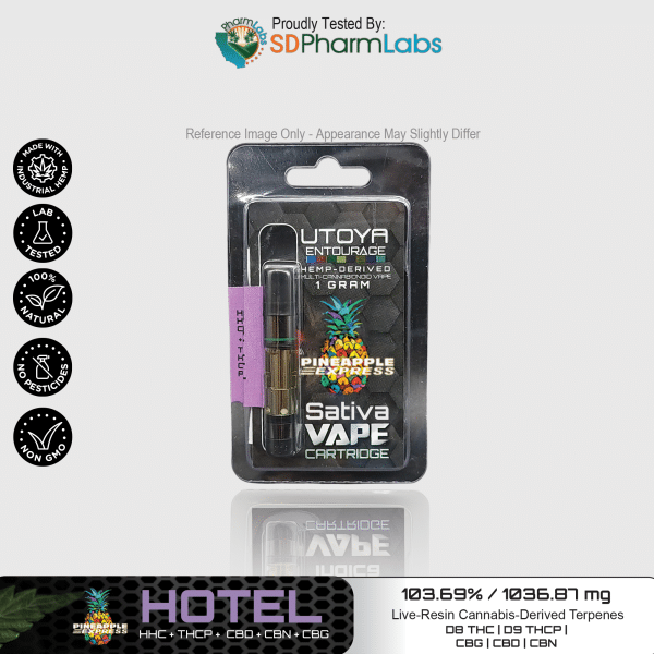 Utoya | Live Resin Delta 8 THC Vape Cartridge - 1g Best Sales Price - Vape Cartridges
