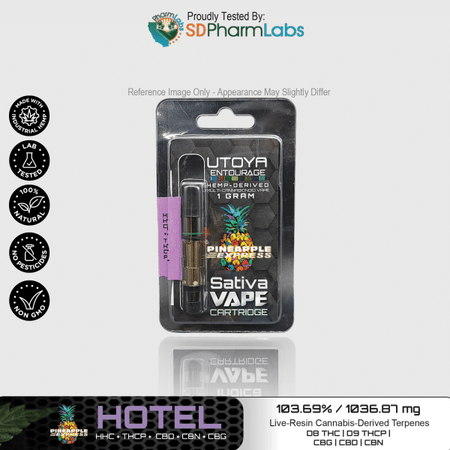 Utoya | Live Resin Delta 8 THC Vape Cartridge - 1g Best Sales Price - Vape Cartridges