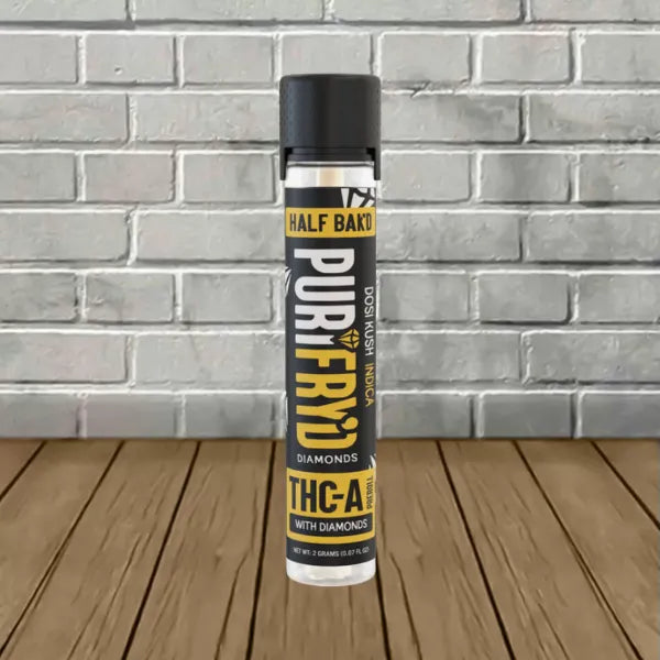 Half Bak’d Purifry’d Diamonds THCa Pre-Rolls 2g