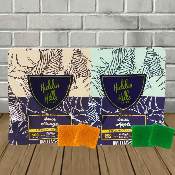 Hidden Hills Heady Blend Gummies 1000mg