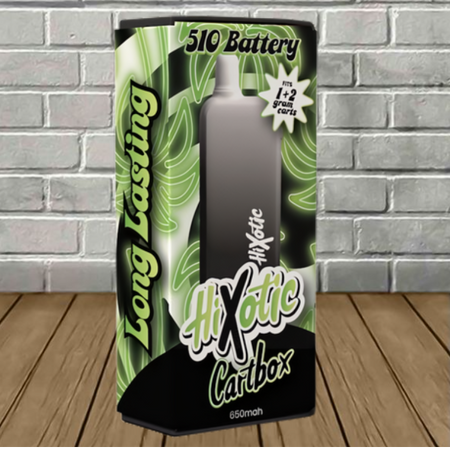 Hixotic 510 Cartbox Battery 650mAh Best Sales Price - Vape Battery