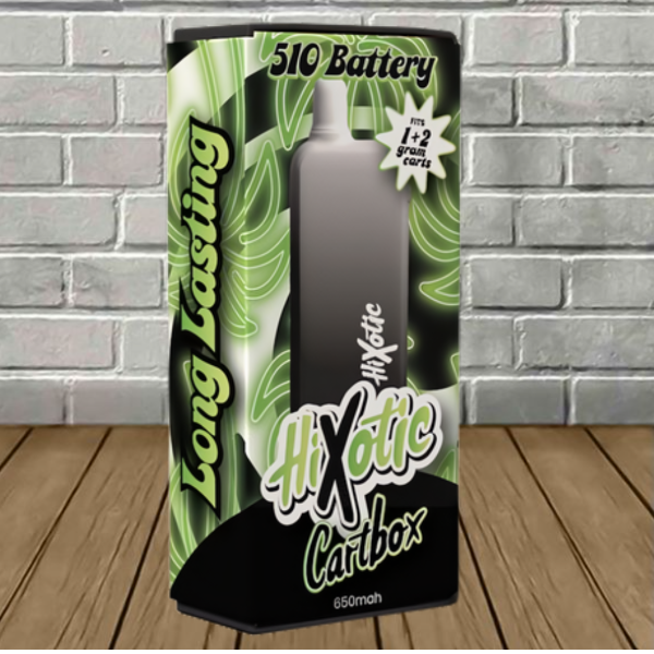 Hixotic 510 Cartbox Battery 650mAh Best Sales Price - Vape Battery
