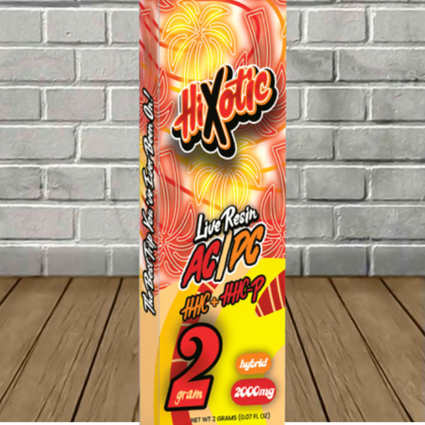 Hixotic Live Resin HHC + HHCP Disposable 2g Best Sales Price - Vape Pens