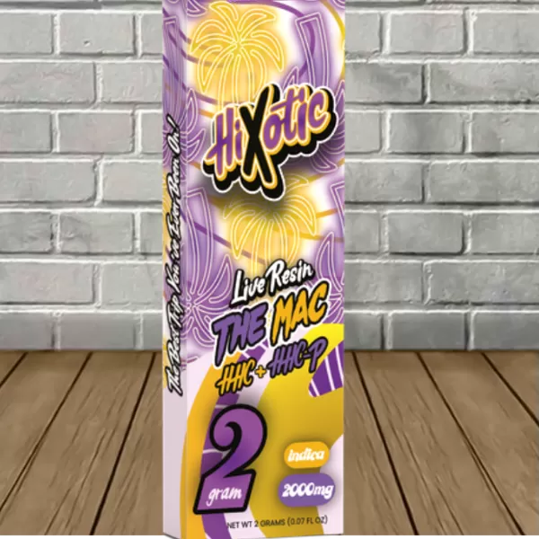 Hixotic Live Resin HHC + HHCP Disposable 2g Best Sales Price - Vape Pens