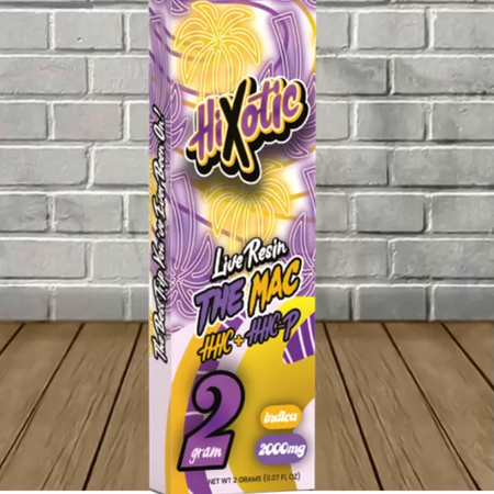 Hixotic Live Resin HHC + HHCP Disposable 2g Best Sales Price - Vape Pens