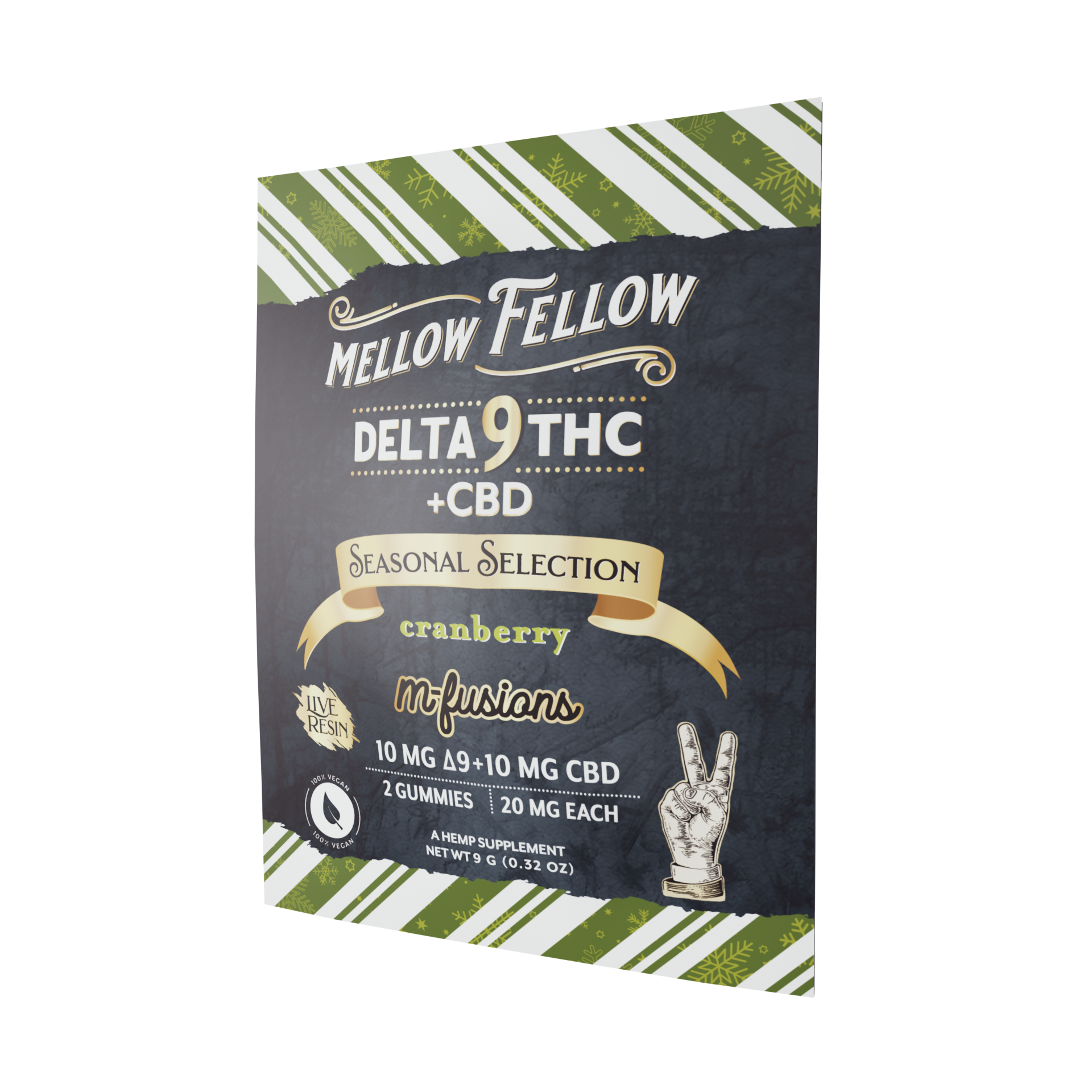 Live Resin Delta 9 Edibles - Seasonal Selections - Cranberry Best Sales Price - Edibles
