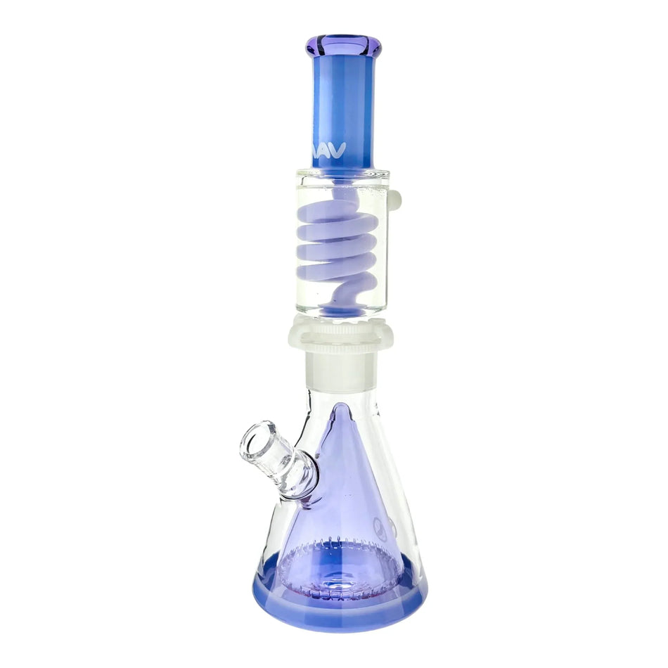MAV Glass Oversized Slitted Pyramid Beaker Freezable Coil System