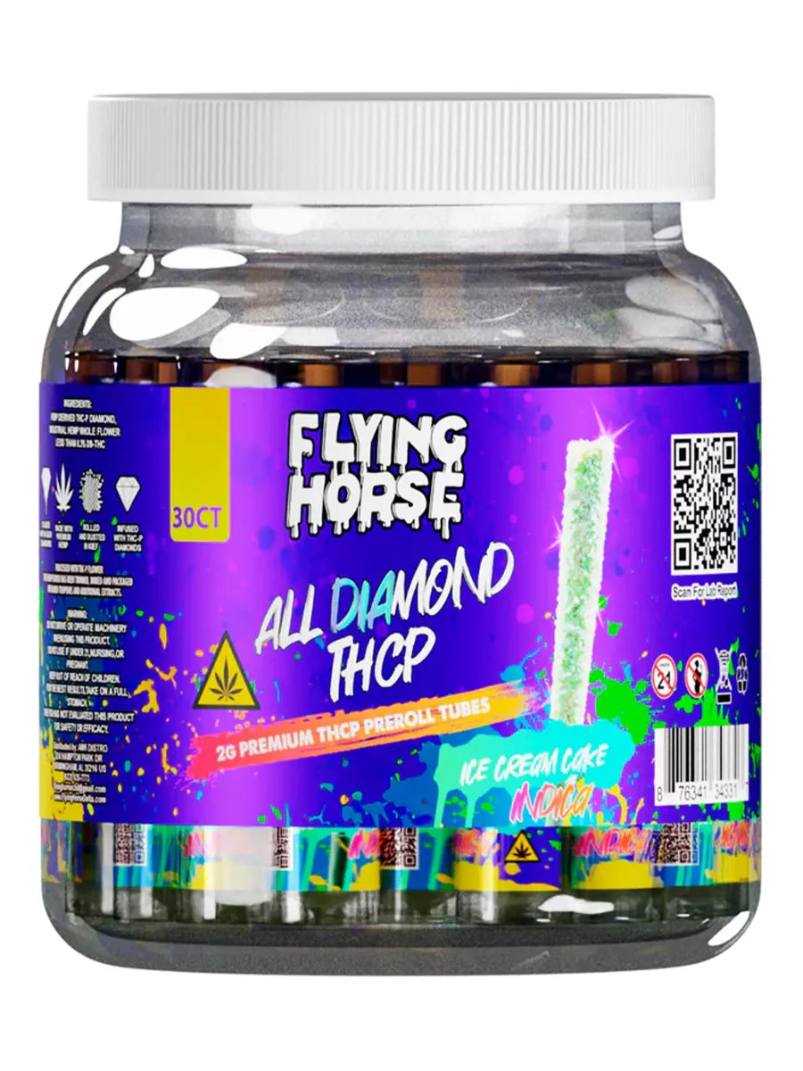 Ice Cream Cake Flying Horse All Diamond THCP Pre-Roll 1ct